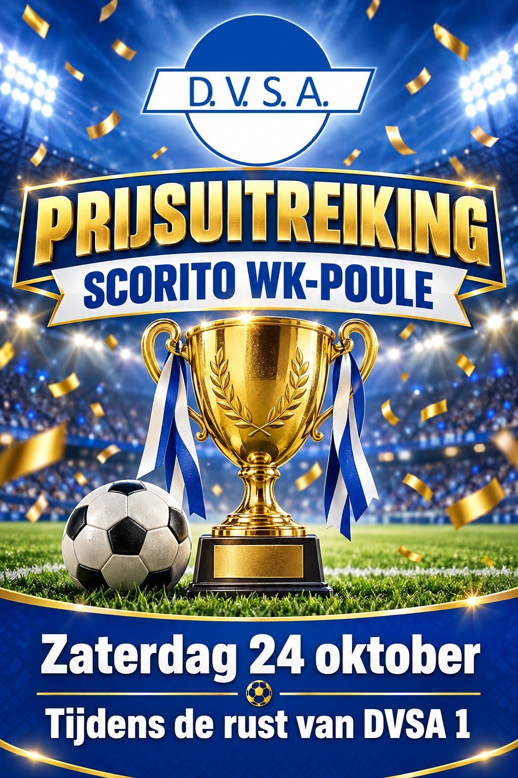 Prijsuitreiking DVSA WK-poule 2026 ๐