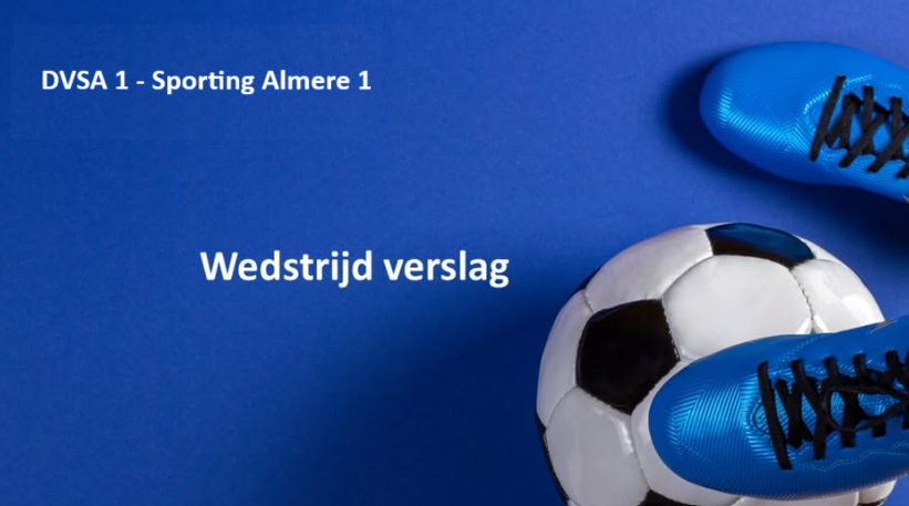 DVSA verslaat Sporting Almere